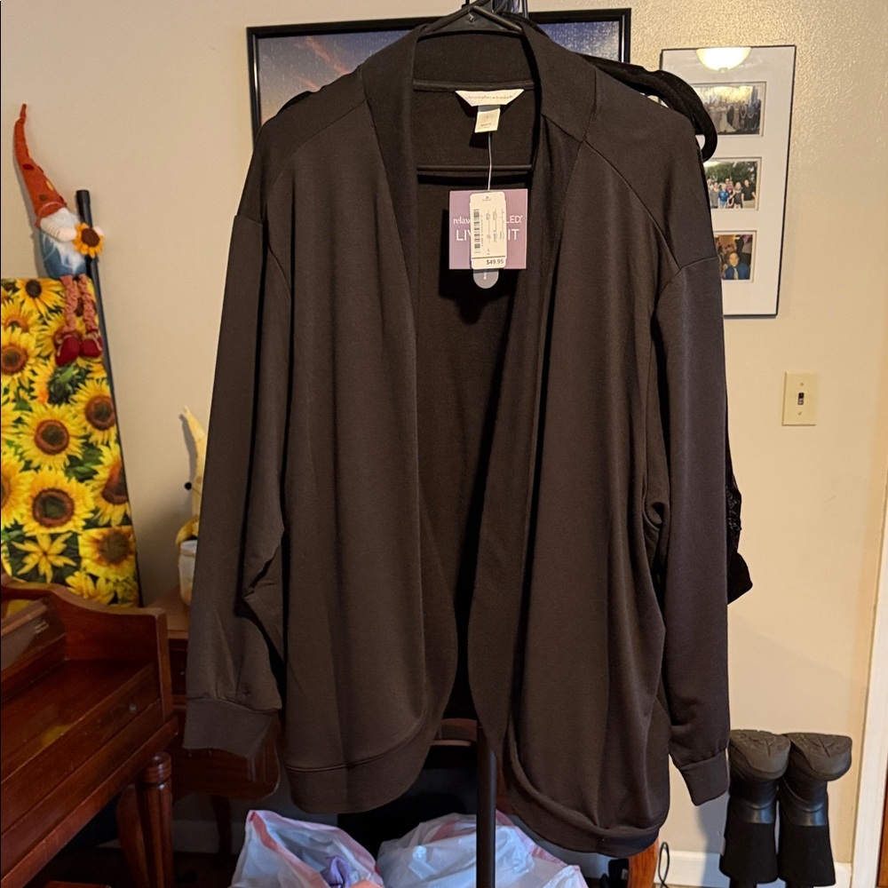 Christopher & Banks Black Cardigan